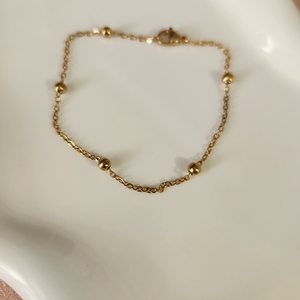 Gold Satellite Bracelet